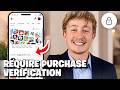 How To Require Verification For In-App Purchases - Full Guide