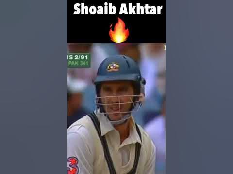 Shoaib Akhtar vs Justin Langer | cricket short video #shorts #cricket #