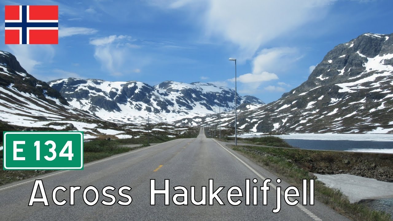 Norway E134 Haukelifjell mountain crossing