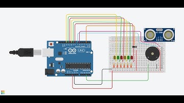 Happy Birthday music simulation using TinkerCad
