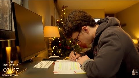 4-HOUR | Study With Me | One break, No music, Deep work