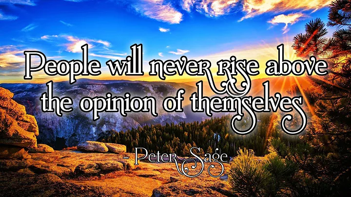 TED Talk: How to Eliminate Self Doubt Forever by Peter Sage (Thought Farm Clip)