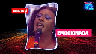 Liniker MUITO EMOCIONADA, no Palco Sunset, do Rock in Rio | Rock in Rio No Multishow | #Shorts