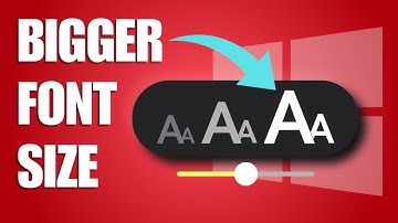 How To Increase Font Size In Windows 11 (Easy Way)
