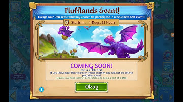 Merge Dragons Flufflands Event Beta test event for Dens