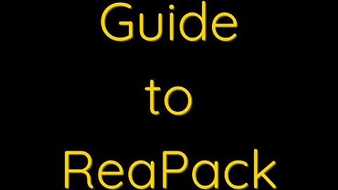 How to Reinstall REAPack Scripts After Updating the OSARA Keymap