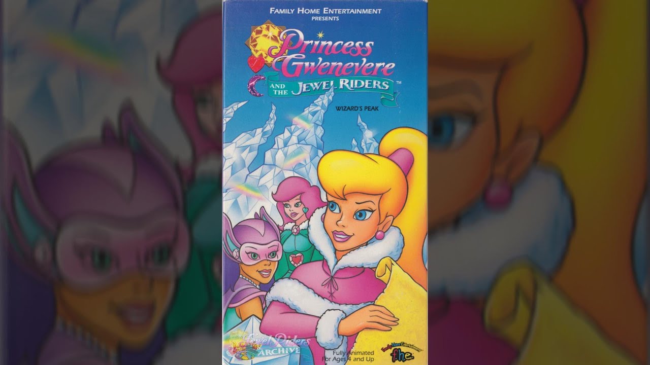 Jewel Quest Vhs Princess Gwenevere Starla And The Jewel Riders Episode 1 2 25th Anniversary Youtube