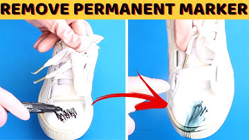 3 Ways to Remove Permanent Marker from White Shoes | House Keeper