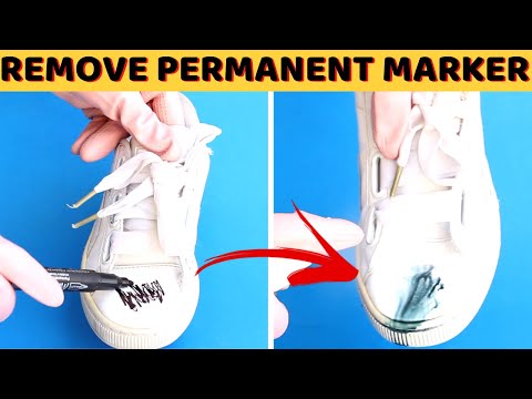 3 Ways to Remove Permanent Marker from White Shoes | House Keeper