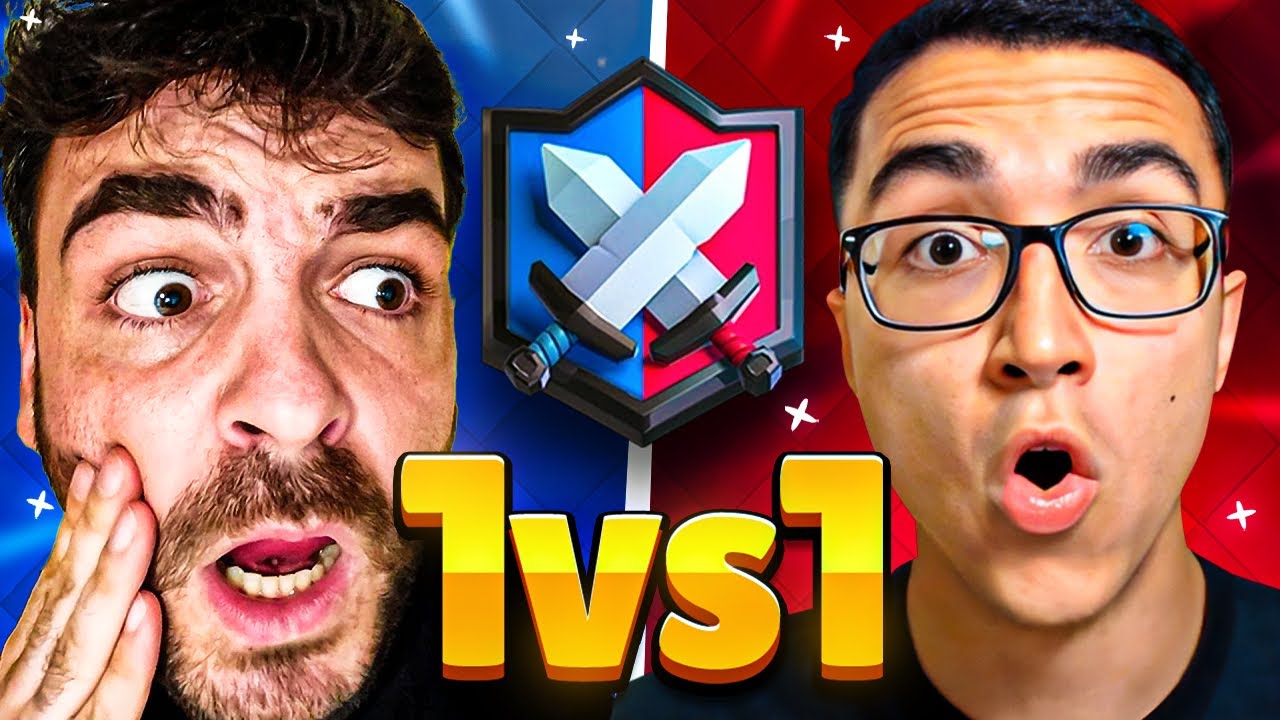 RETO a SrTUMBAO a un 1vs1 en CLASH ROYALE y le HAGO BM con EMOTES💀