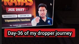 Day-36 of JEE 2027 preparation | Rudra Anand