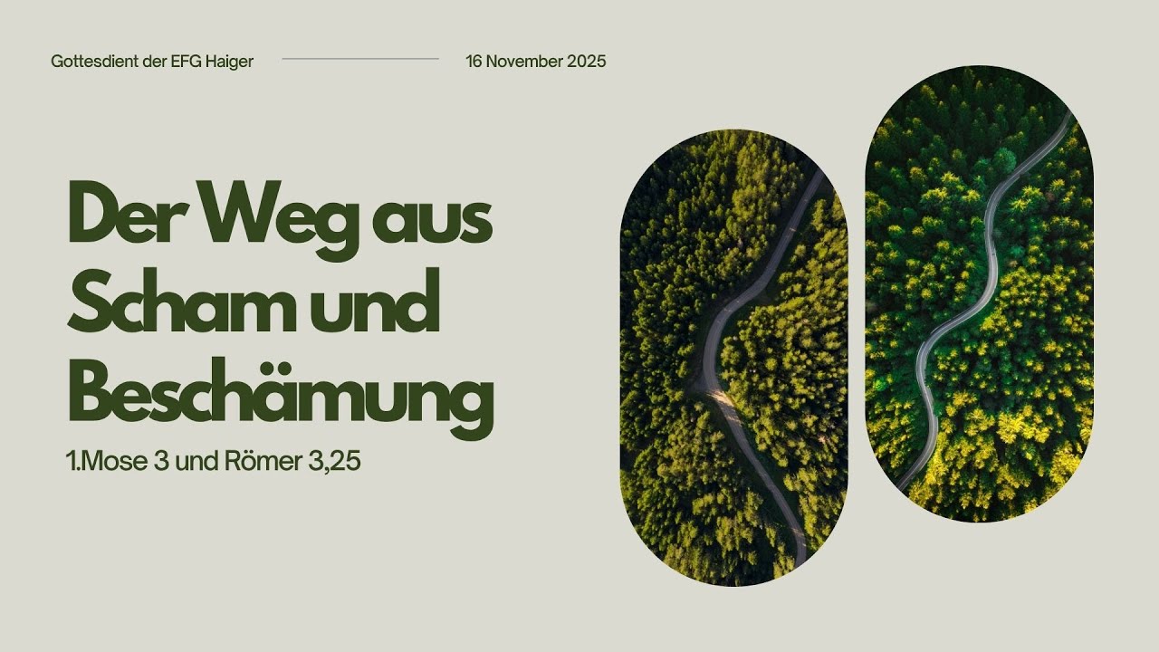Predigt vom 16. November 2025 -  "Der Weg aus Scham und Beschämung"