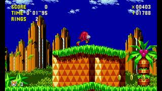 Knuckles sort-of in Sonic CD (2011)