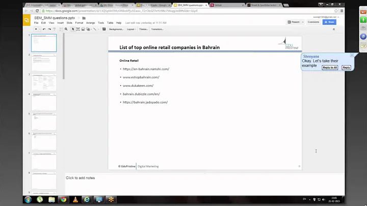 First step while creating a successful PPC campaign.