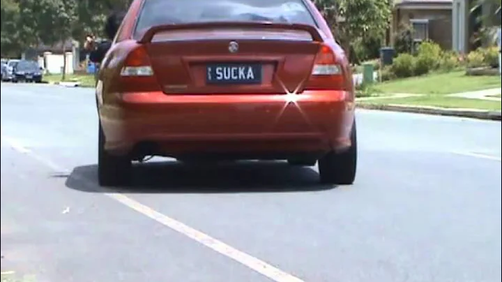 Holden VZ Commodore Idle and Drive By