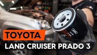 Как се сменя Маслен филтър на TOYOTA LAND CRUISER (KDJ12_, GRJ12_) - видео ръководство