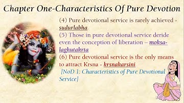 Nectar of Devotion - Chapter 1