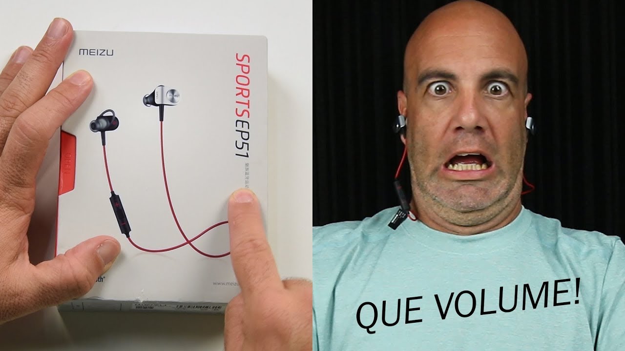 QUE VOLUME É ESSE? Meizu Sports EP51 - Fone de ouvido Bluetooth - Unboxing  e Primeiras Impressões - YouTube