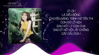 Liên Khúc Trữ Tình Bolero Remix - Lá Diêu Bông x Con Đò Lỡ Hẹn x Đau Xót Lý Con Cua Remix | Lee Edm
