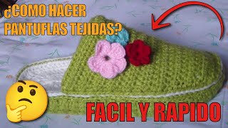 ??PANTUFLAS Crocs, Babuchas,TEJIDAS a crochet para Navidad o Frios  excelente REGALO ?❤️ - YouTube