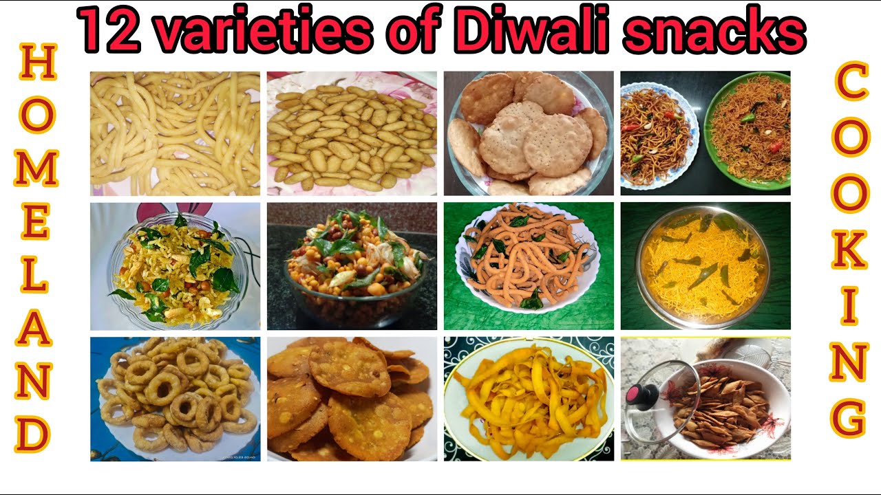 12 Diwali Snacks recipes in Tamil Savoury recipes in Tamil தீபாவளி