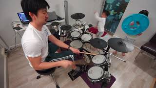 Hoshi Tsuki Yowagakki Band Drum Cover By Bugyean