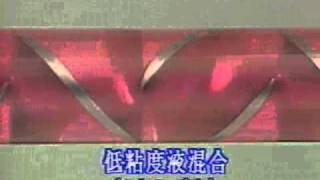 低粘度液混合(Mixing of low viscous substances)　-Noritake-