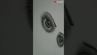 Realistic eye sketch |#shorts#creativearts