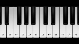 #185 تعليم عزف اغنية جابوا سيرته - أصالة | على بيانو الجوال 