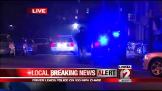 Search for driver  after 25 mile police chase down I-71