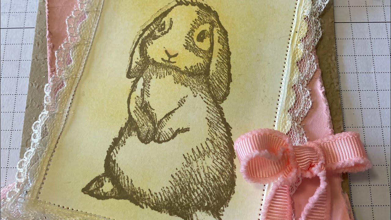 Stampin' Up! Easter Friends Vintage Easter Card