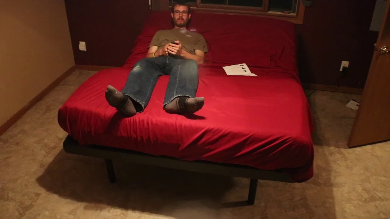 Unboxing My Hofish Adjustable Bed Base And Purple Mattress YouTube