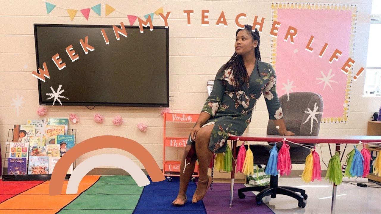 WEEK IN MY TEACHER LIFE | First Year Elementary Teacher Vlog - YouTube