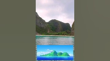 Found Moana Island on Google Earth! #googleearth #shorts