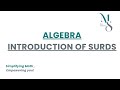 What are SURDS?? | ALGEBRA | IGCSE AS & A LEVEL | PURE MATHEMATICS - 1 |