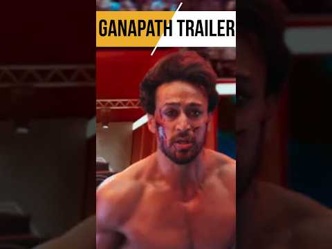 Dil Toot Gaya 💔 Ganapath Trailer Review Reaction #shorts #ganapath #tigershroff #trending #viral