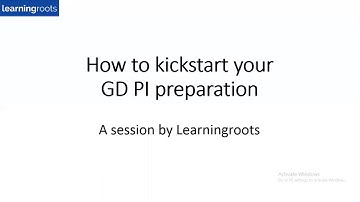Kickstart your GDPI WAT preparation with Learningroots
