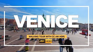 VENICE ITALY 🇮🇹 Walking Tour | October 2023 - 4K 60fps HDR (▶100 min)