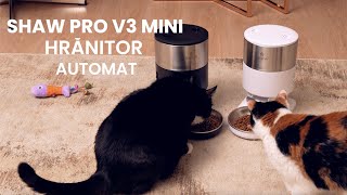 Hranitor Automat Smart Shaw Pro V3 Mini Hranire Fara Griji, Direct De Pe Telefon