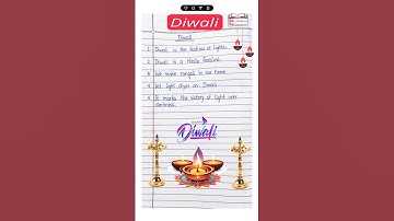 5 lines on Diwali in english / Five lines on Diwali / Essay on Diwali in english / Diwali nibandh