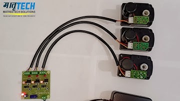 Napkin Free Vending Controller || Three Channel Operated Napkin Vending || by MatreeTech Solutions