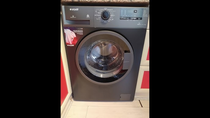 10124 D & 10124 Da Arçelik Yeni Çamaşır Makinesi |10 Kilo Çamaşır Makinesi|Antrasit  Çamaşır Makinesi - YouTube