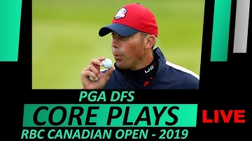 PGA DFS LIVE: RBC Canadian Open