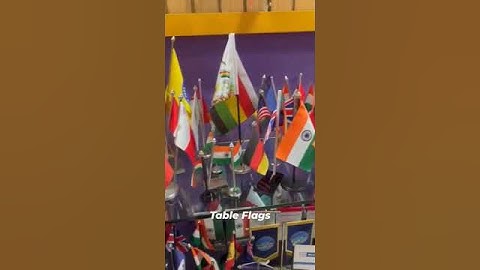 "Custom Table Flag - Add a Personal Touch to Your Space |The Flag Company"