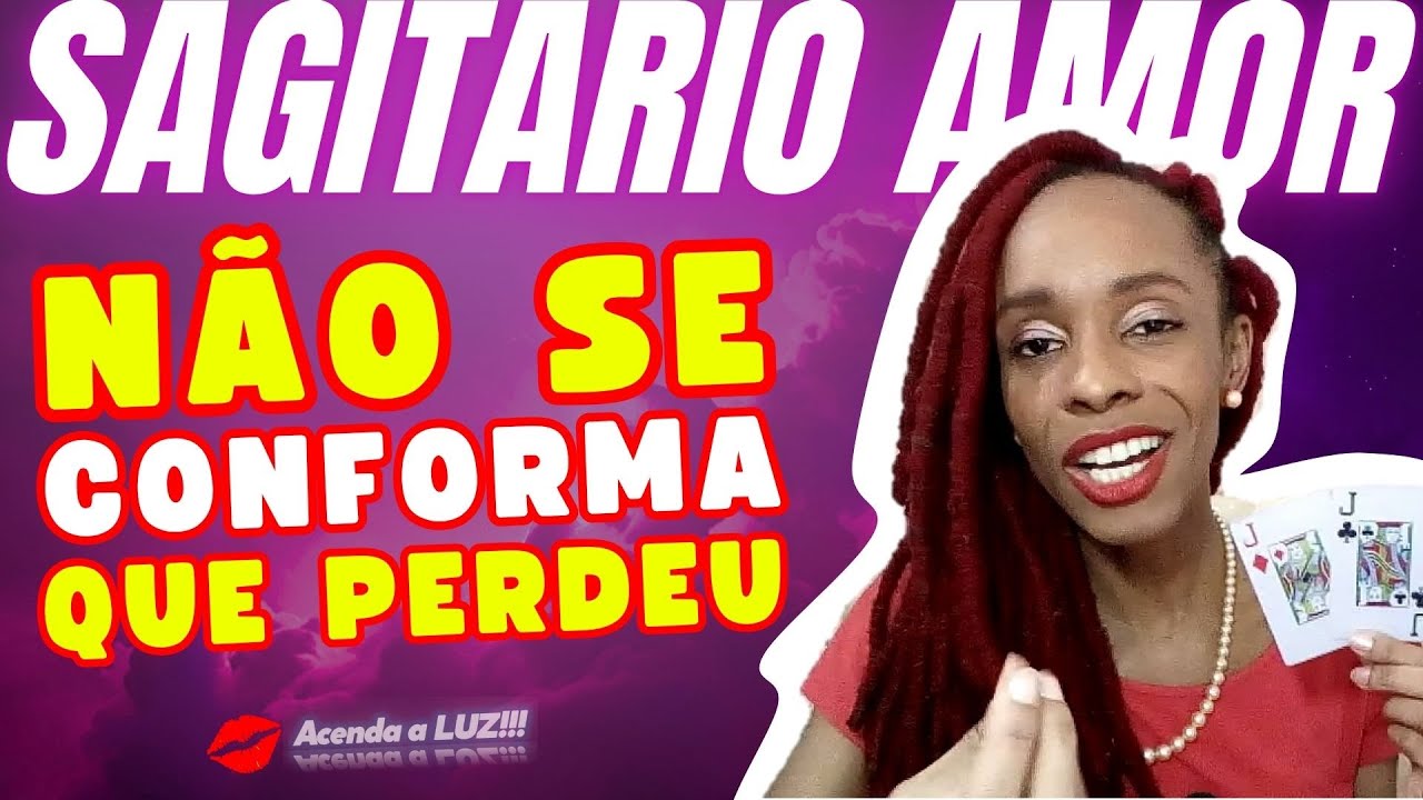 SAGITÁRIO NO AMOR ♐  NÃO SE CONFORMA DE TER PERDIDO VOCÊ!!!
