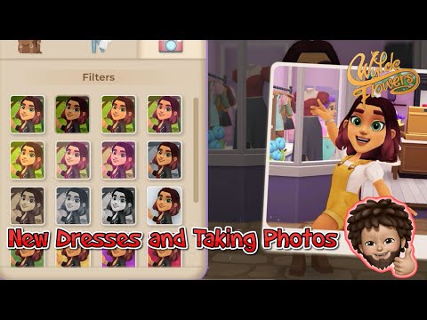 Wylde Flowers - Make Dresses and Taking Photo | Apple Arcade
