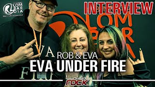 EVA UNDER FIRE - Eva &amp; Rob interview @Linea Rock 2023 by Barbara Caserta