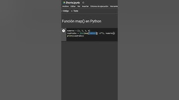 ¿Cómo Usar la Función Map() en Python para Elevar al Cuadrado una Lista de Números? 🚀💡