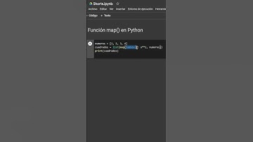 ¿Cómo Usar la Función Map() en Python para Elevar al Cuadrado una Lista de Números? 🚀💡
