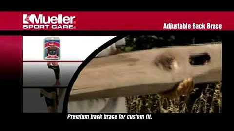 Mueller Adjustable Back Brace